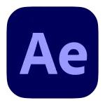 Adobe After Effects SVG Icon